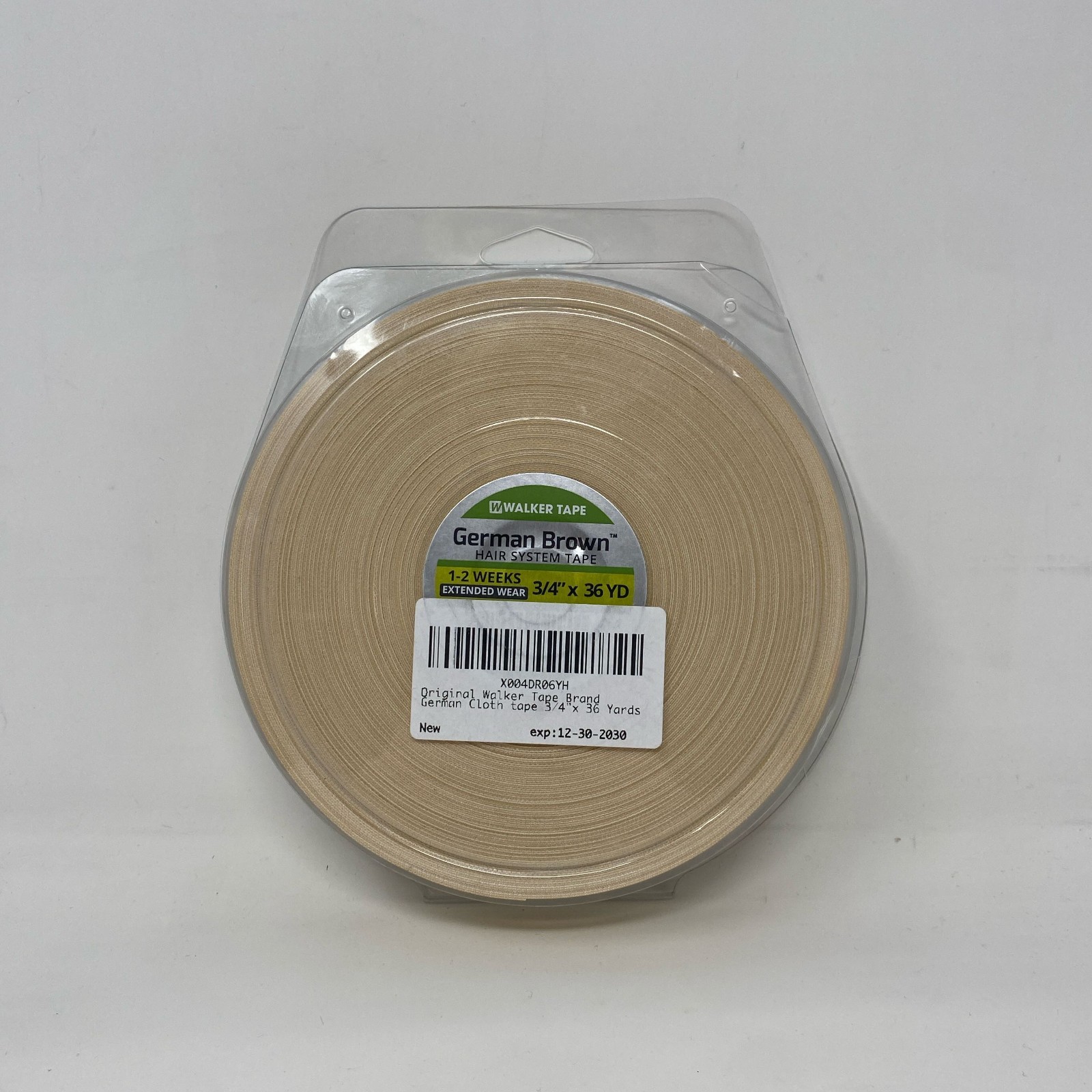 Walker Tape German Brown Hair System Tape 3/4″ x 36 Yds Roll