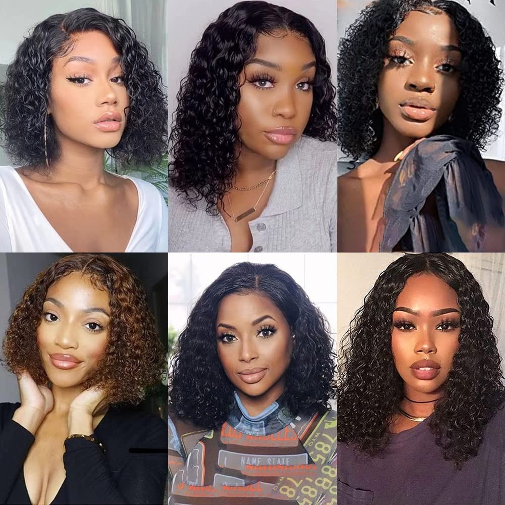 v Part Wig Kinky Curly Human Hair Wig 180 Density Curly U Part Wigs Human Hair