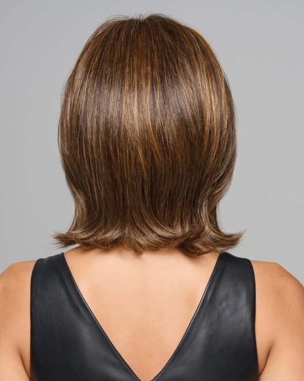 TAKE A BOW WIG-RaquelW.-RLSS1022-IcedCappuccino-AllHandKnotted-LaceFt+Part HF