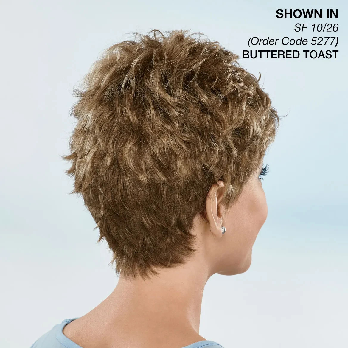 Paula Young Wig RICKI Style A4163 Color #56 SILVER Gray Modern Pixie Style READ