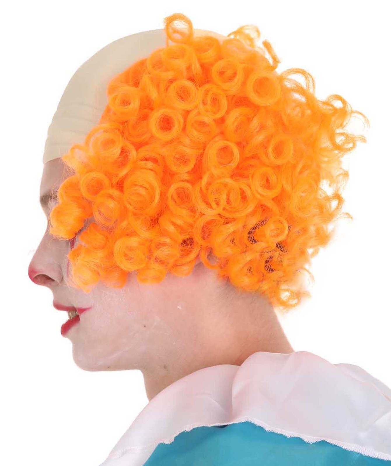 Half Bald Head Curly Men Wig Collection | Premium Breathable Capless Cap HM-1168