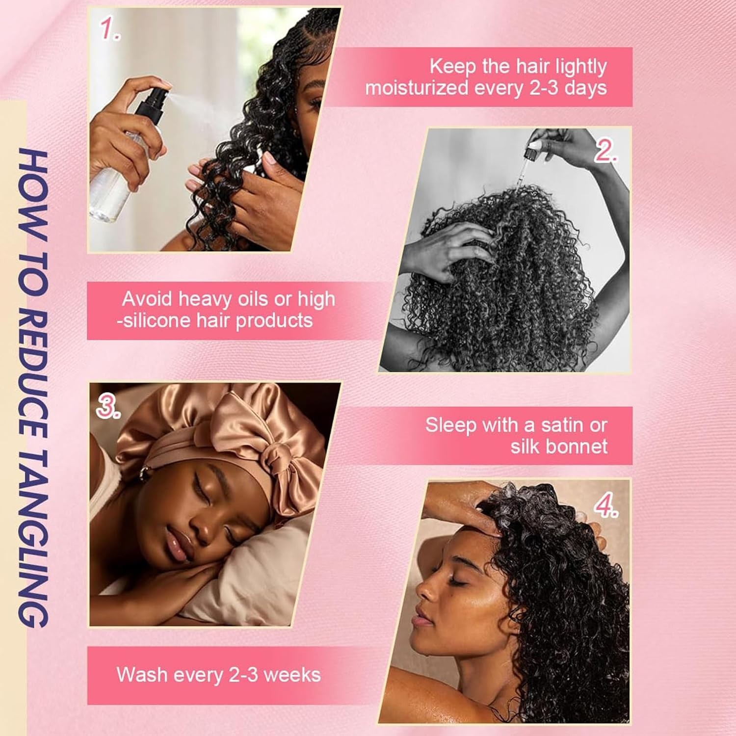 OiMiGO 20” Human Crochet Hair Extensions Color: #1B YK | Size: 20 Inch