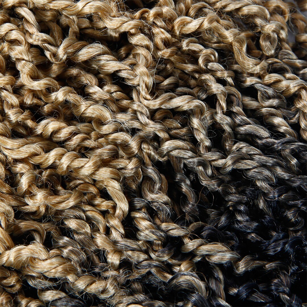 boho passion twist crochet hair 26 inch, 20 strands