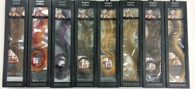 Hair Extension Weft 100% Human Hair 3pcs 16″ Balmain DoubleHair