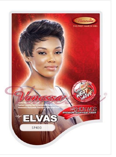 ELVAS BY VANESSA FASHION SYNTHETIC FULL WIG SHORT