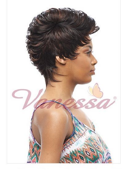 ELVAS BY VANESSA FASHION SYNTHETIC FULL WIG SHORT