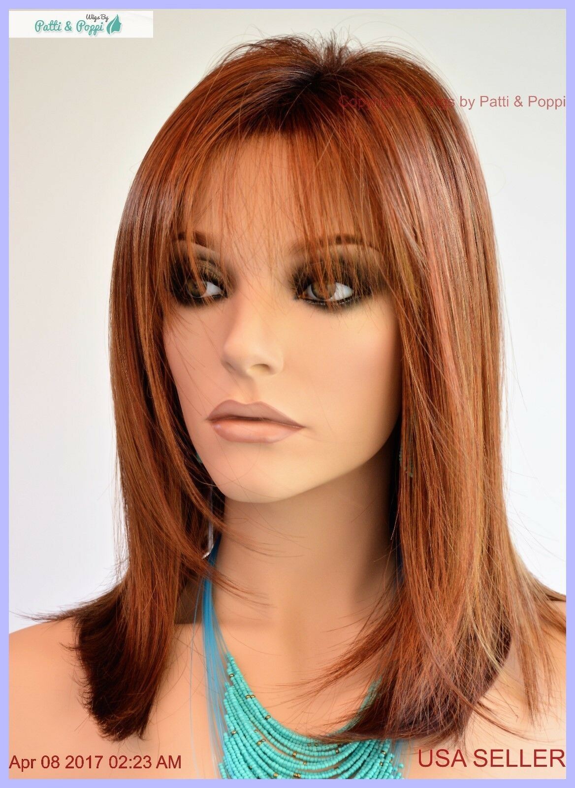 Seville Noriko ROP Wig Color Irish Spice Classy Sexy Cute Authentic 2005