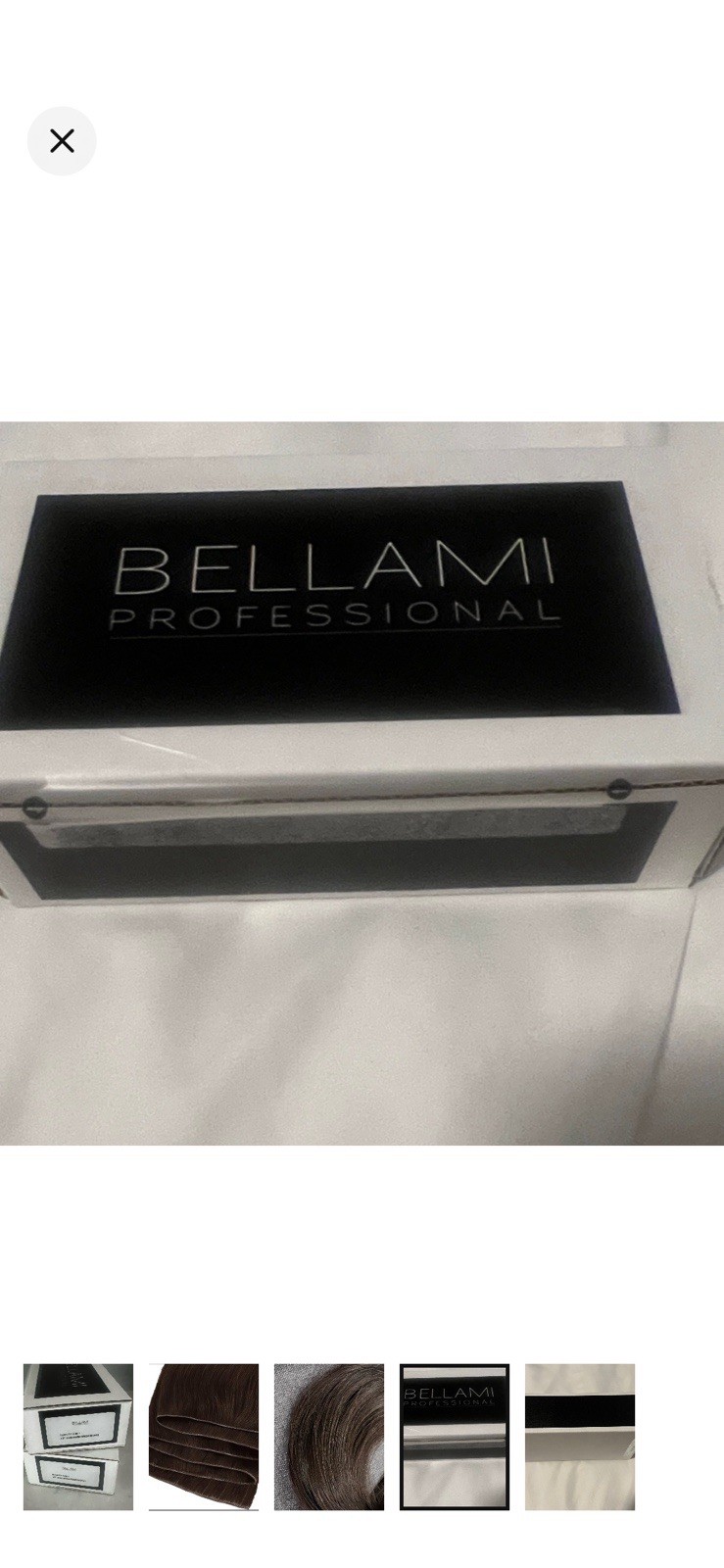 Bellami Infinity Hair Extension Weft Platnium Blonde 22 Inch – 2 Boxes