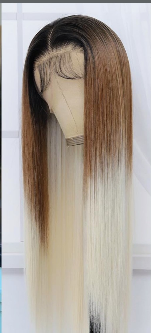 26″ Lace Front Ombre Wig