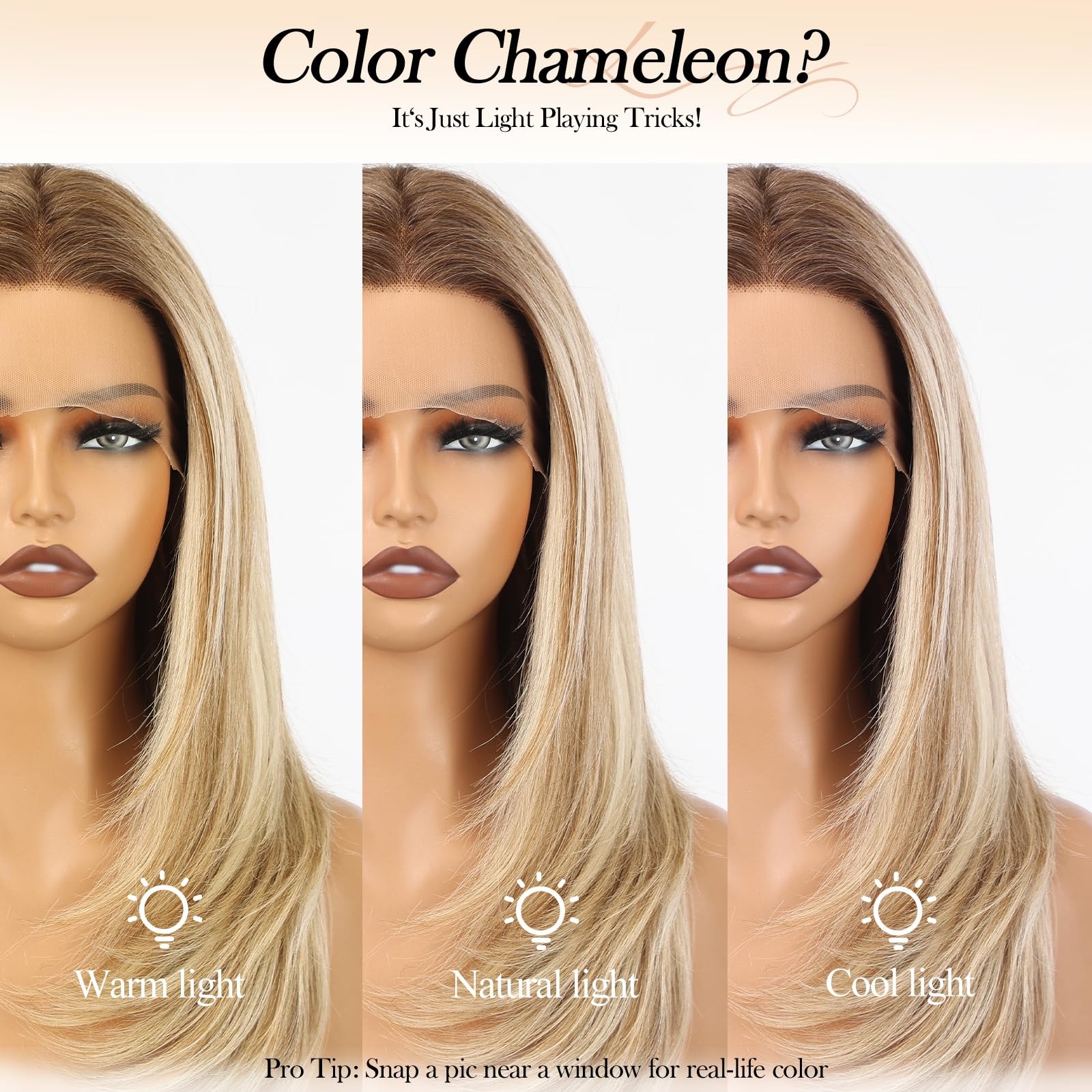 Shineup Emmor Human Hair Wig For Women 13X5X1 Inch Hd Lace Front Wig 18 Inch