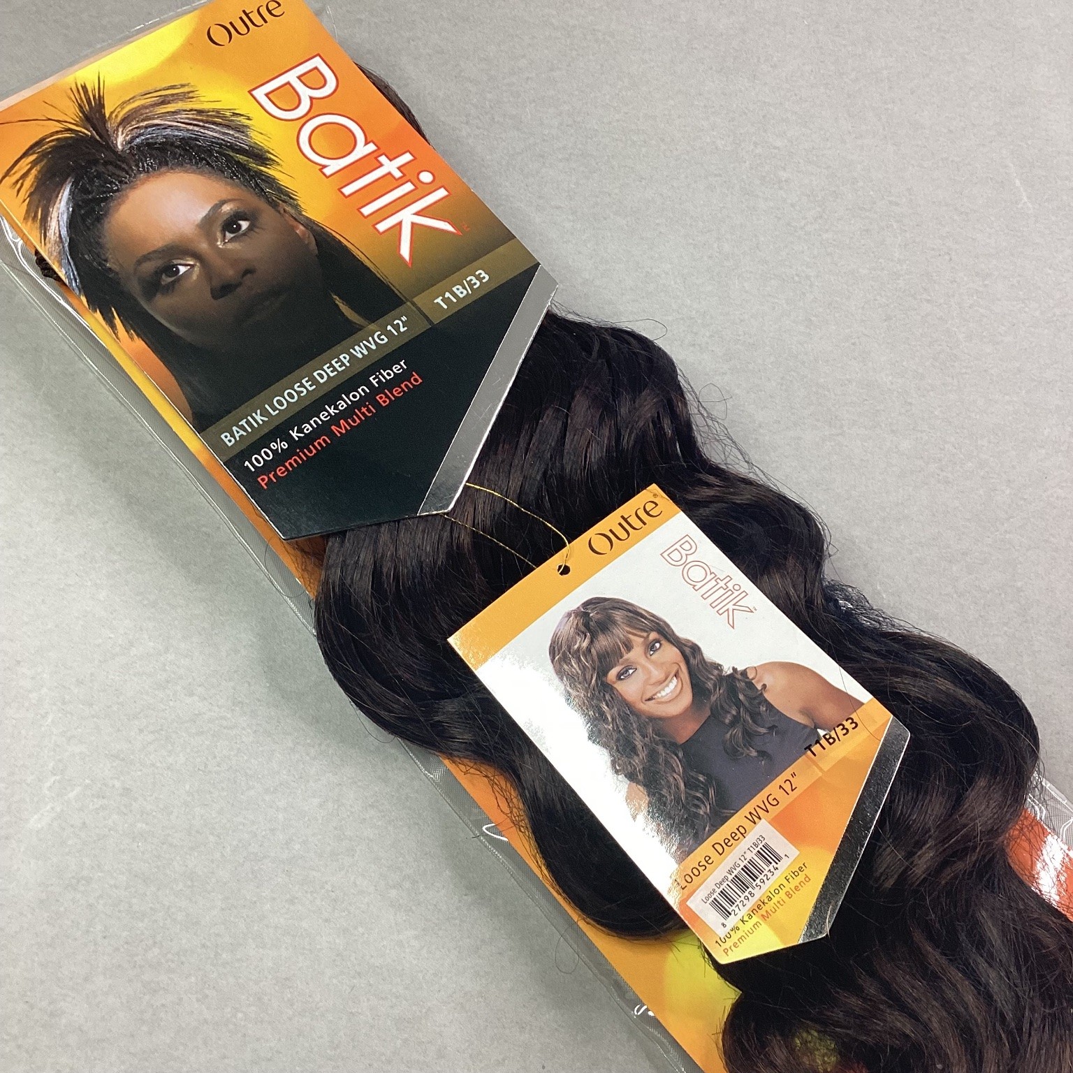 Outre Batik Loose Deep WVG Hair Extensions 12″ T1B/33 Kanekalon Fiber
