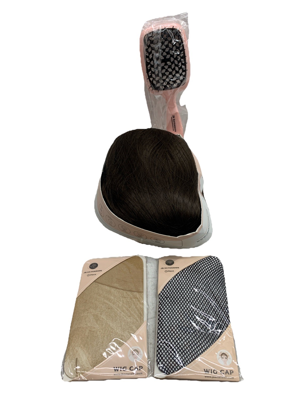 JB Extensions Women’s Claire 22 inch Scalpina in Hazelnut with Accessories