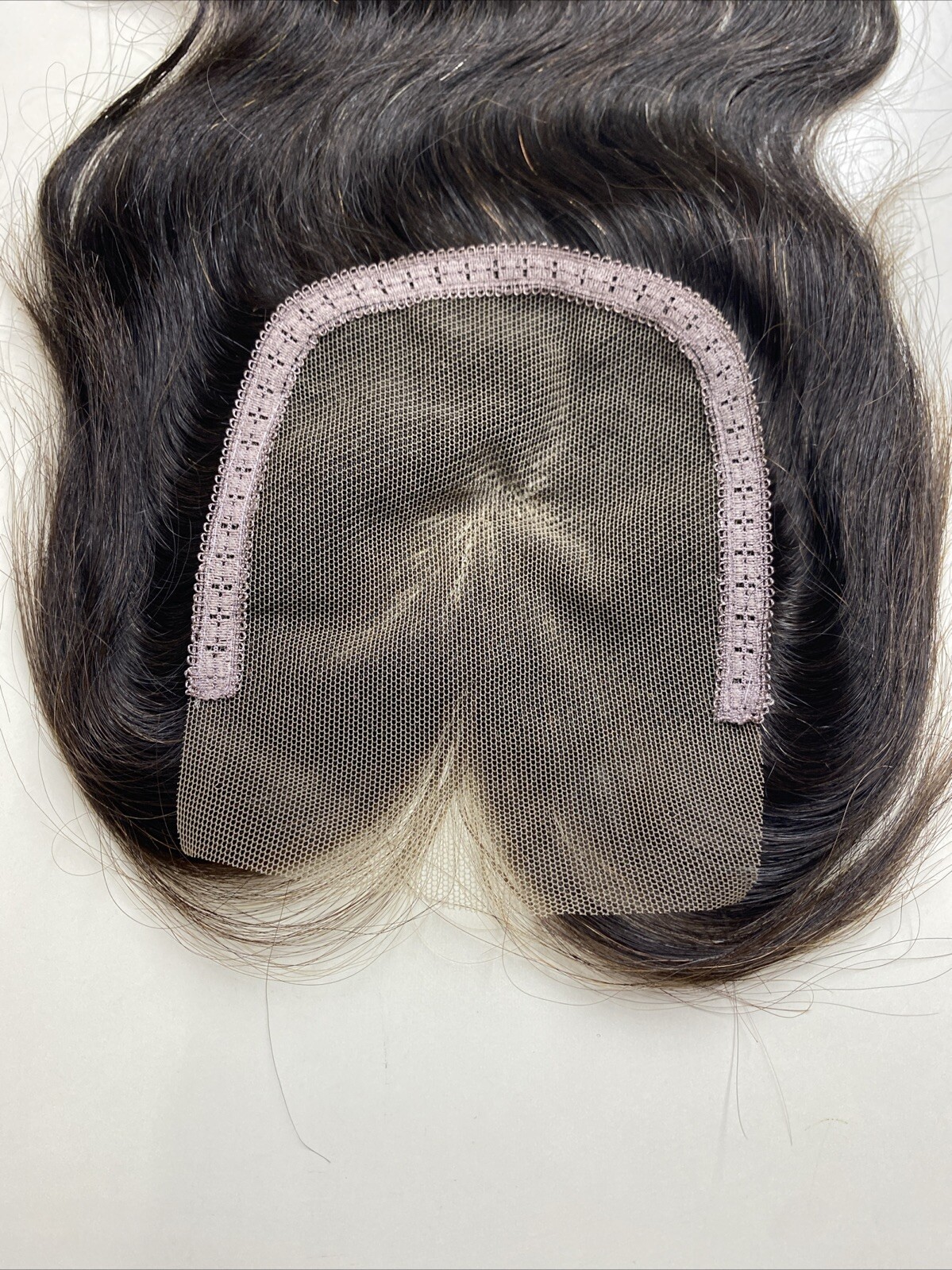 10A+_100% Human Brazilian Virgin Remy Body Wave_BANG_Closure_12″_#NATURAL