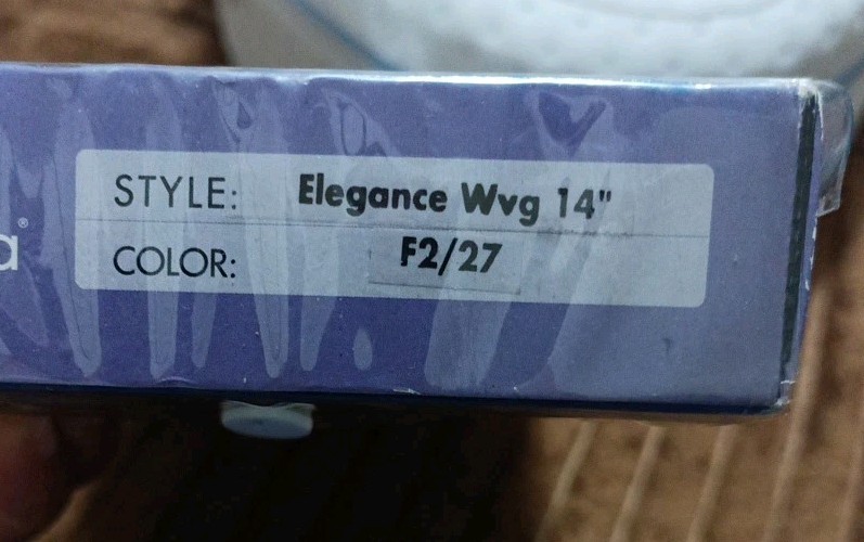 Sensationnel Kanubia Elegance WVG 14″ F2/27 Free Closure 100% Kanekalon Fiber