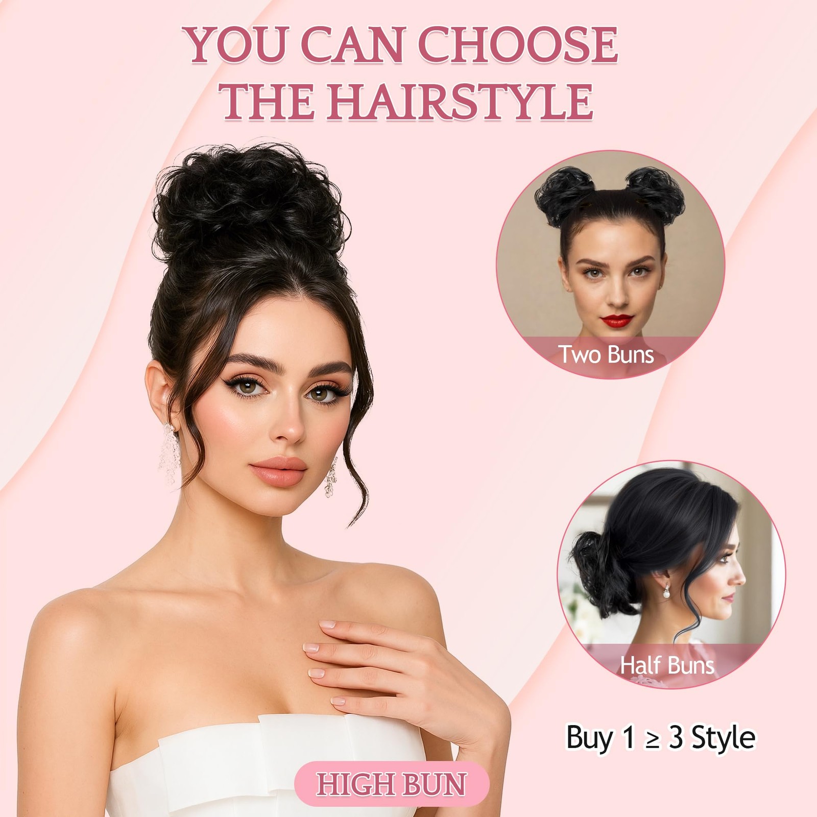Sego Segohair Messy Bun Hair Piece 100 Real Human Hair Wavy Chignon Updo Hair