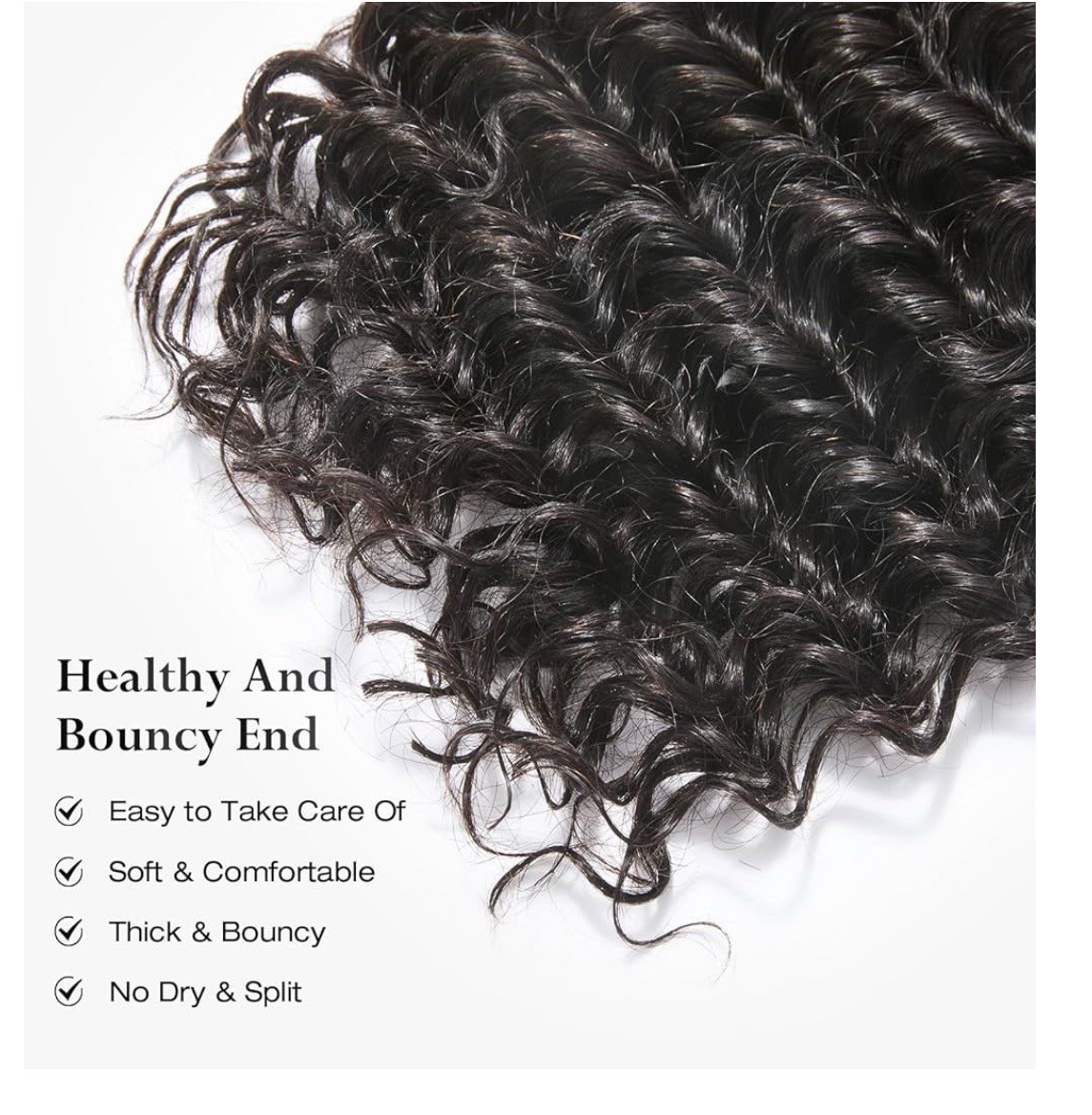 ASHINEs Deep Wave Raw Cambodian Hair – 100% Human, Wet & Wave Ready!