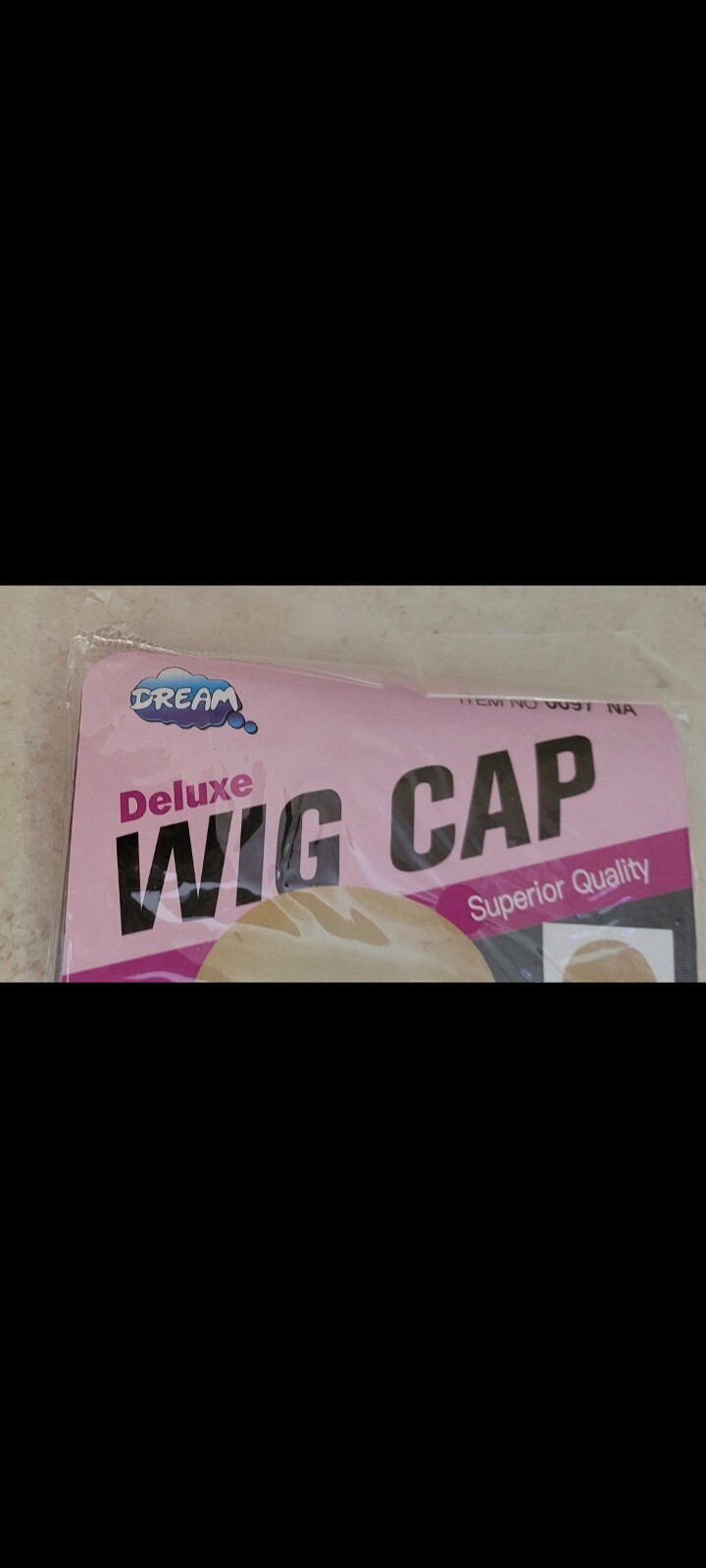 Dream Deluxe Wig Cap 2pc. 0097NA One size fits all New.