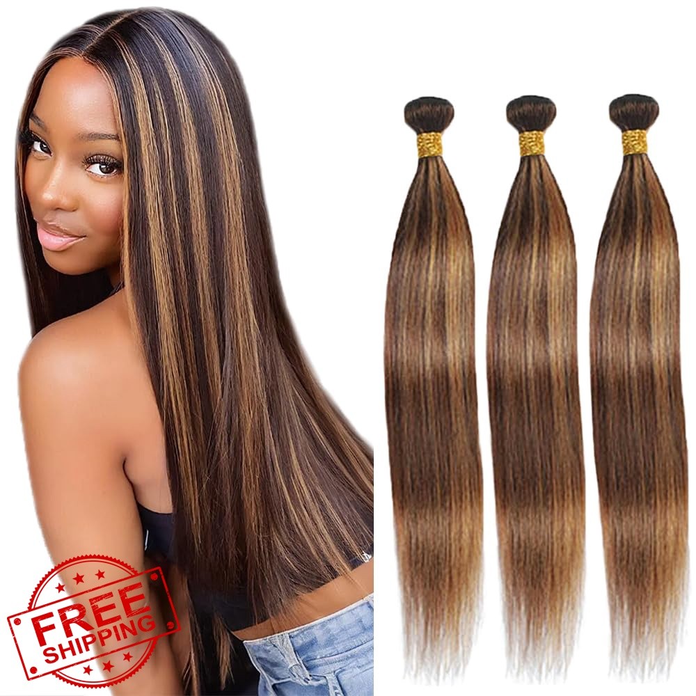 CrmBmod P430 Brown Straight Bundles 30 32 34 Inch