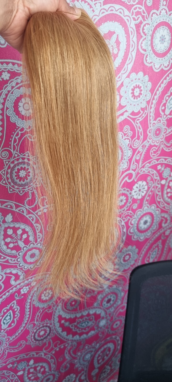 18″BRAZILIAN VIRGIN HAIR STRAIGHT 5X5 WIDER SILK BASE CLOSURE CHESTNUT BROWN 6##