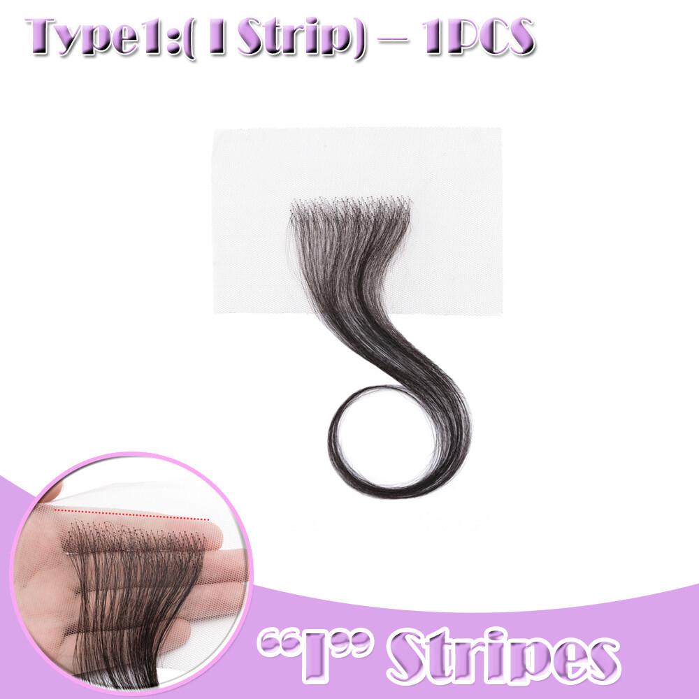 Edges Hair Lace Baby Hair Strips Invisible Hairline 100% Virgin Human Hair Edges