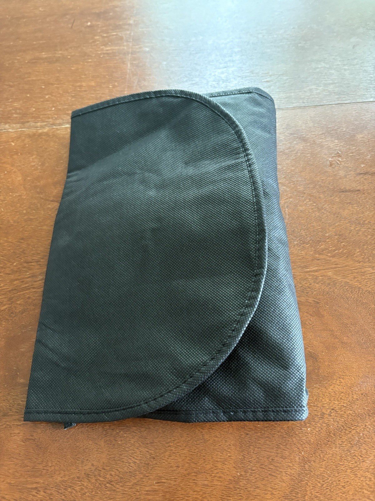 Hair Extension Storage Bag Anti-Slip Hanger, Clear Front, Zipper 23.6 in