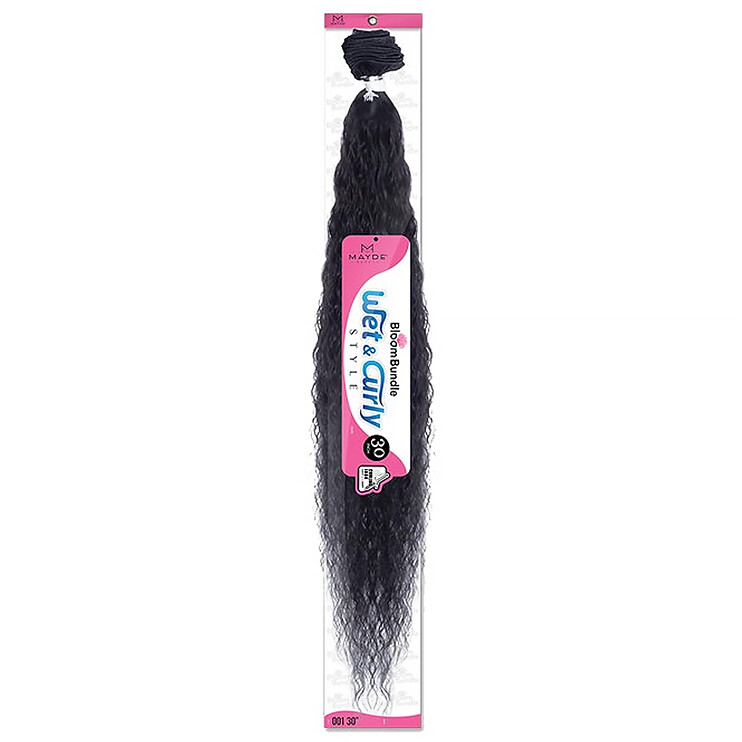 Mayde Beauty Bloom Bundle Weaving Wet & Curly 001 – 30″