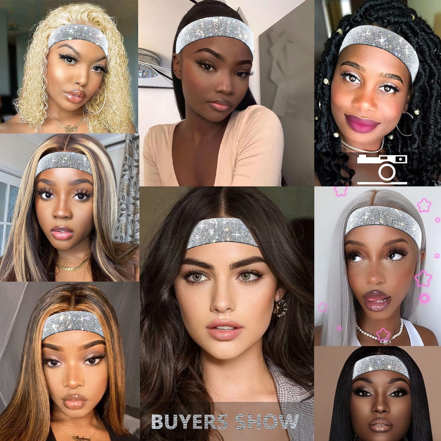 2Pcs Silvery Elastic Wig Bands 60cm Lace Melt Band for Frontal Keep Wigs Secure