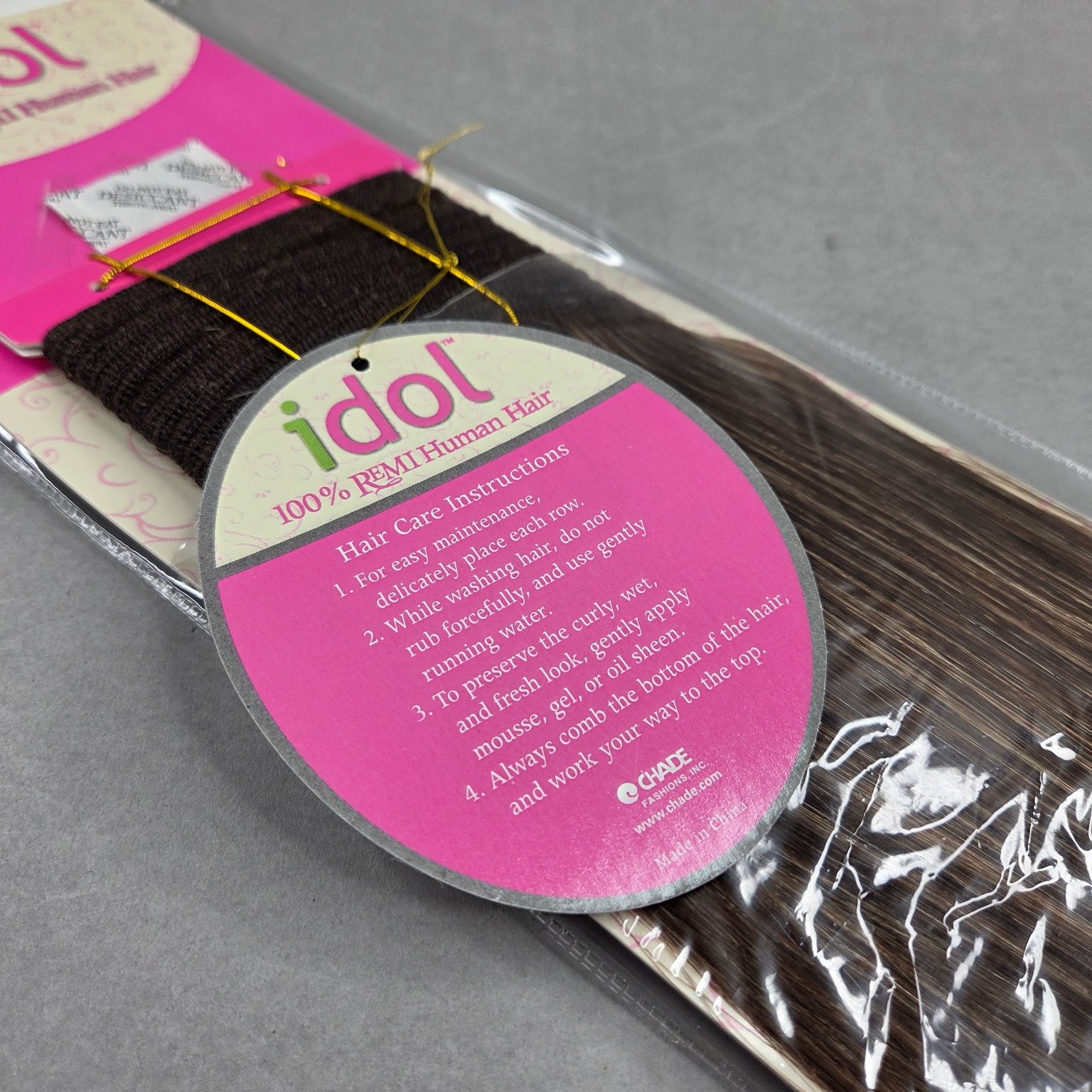 Idol Indian Remi Yaki 100% Human Hair Extension Weave F4/27 12S