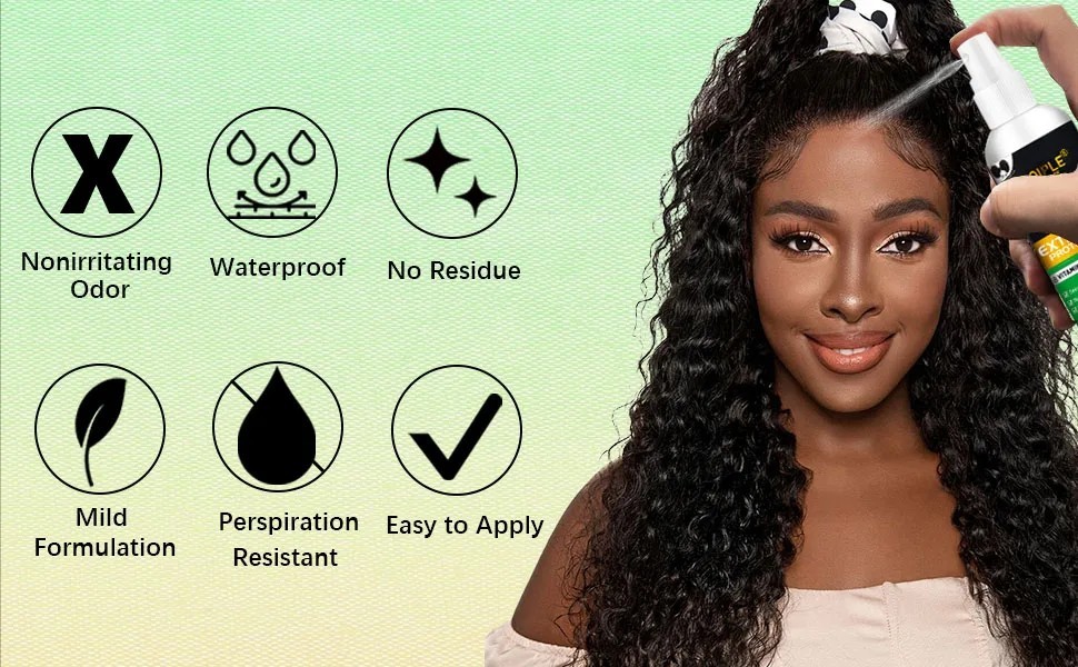GOIPLE Wig Styling Kit Bonding Glue Wax Stick Edge Control Gel Long Lasting