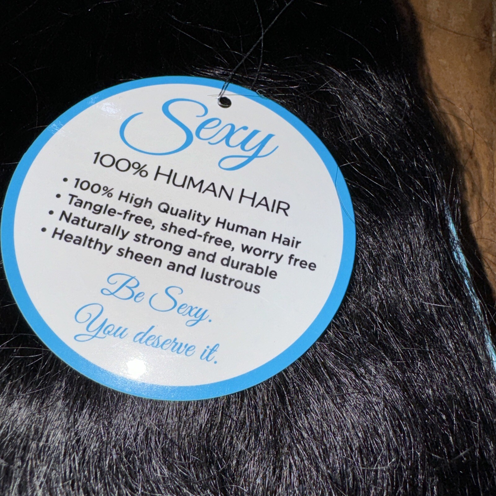 Sexy Soft Rain 100% Human Hair 12” WEFT COLOR 1B
