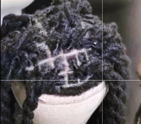 FULL LACE Toupee/ Topper. Afro Kinky Dread Loc Ombre Blonde