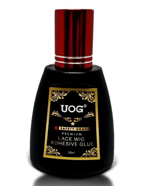 UOG Toupee Glue Adhesive. Hairpiece Glue Adhesive. Allergy-Free, 2 Layers Around