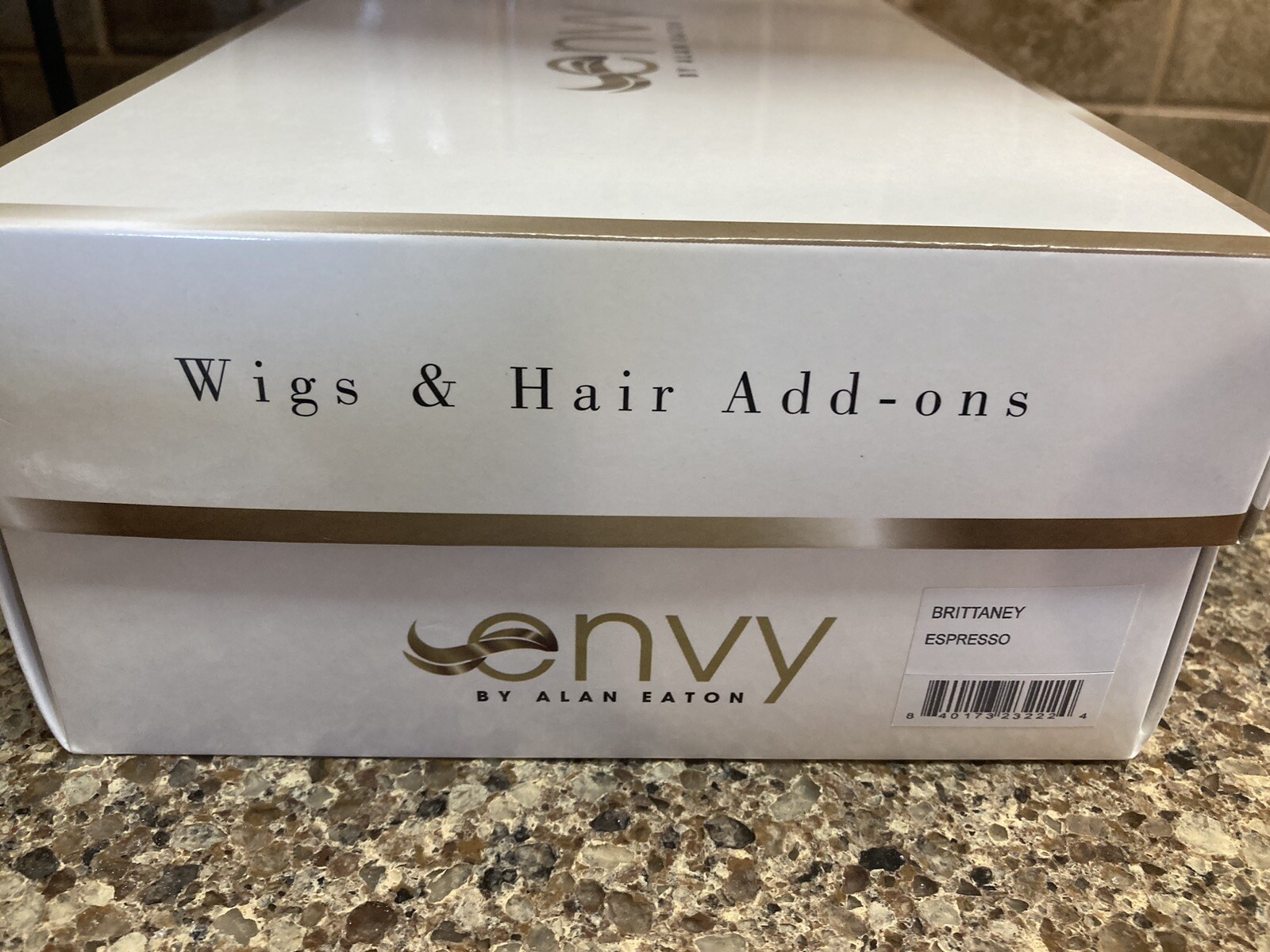 BRITTANEY Wig by ENVY Espresso Mono Top Lace Front Brittany Unworn