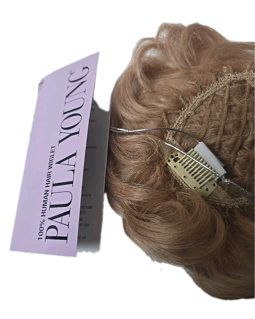 Paula Young Wiglet Delicate Touch Human Hair NWT Color 16B A5065 NEW