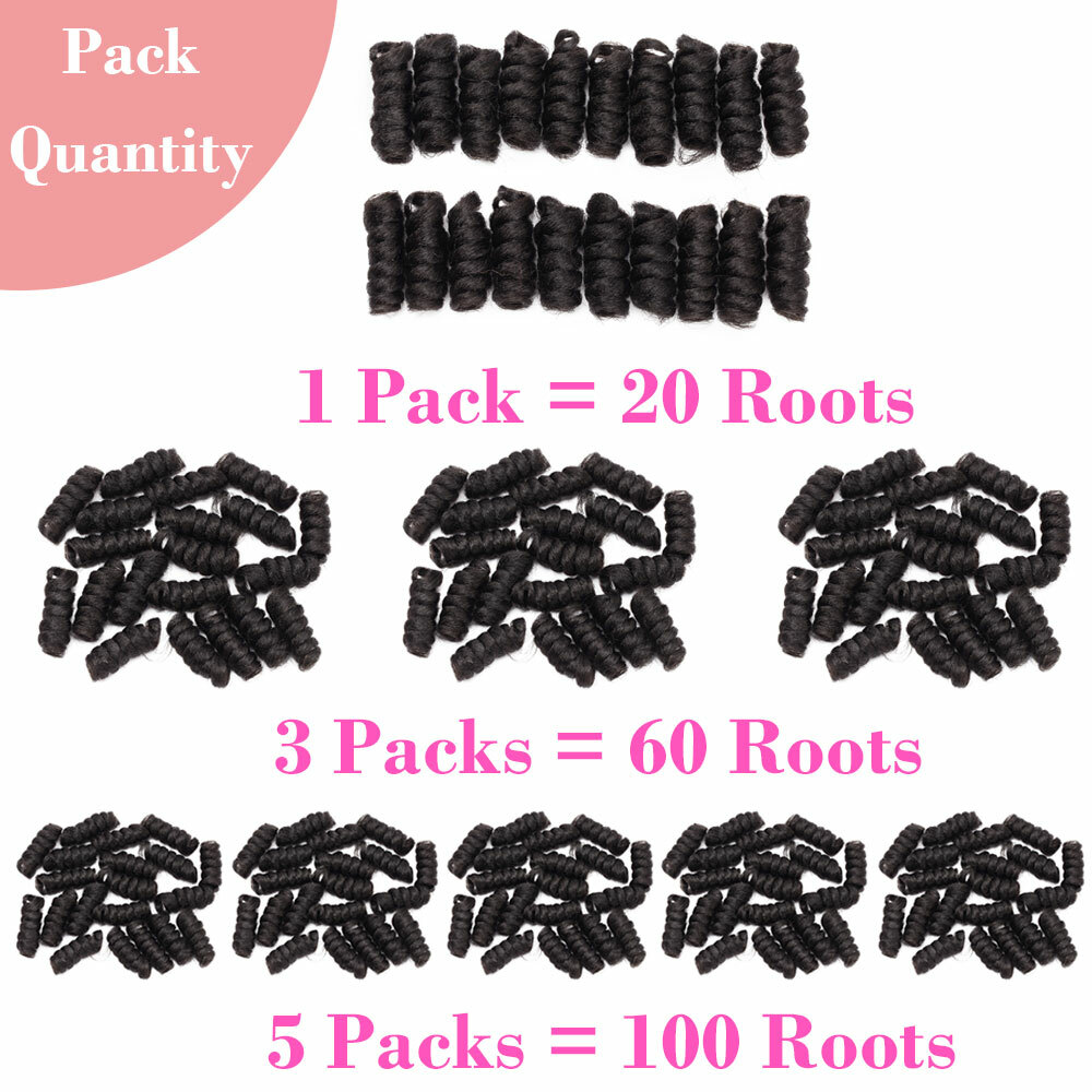 Jamaican Bounce Crochet Braiding Hair Extensions Toni Curls Spring Curly US Hot