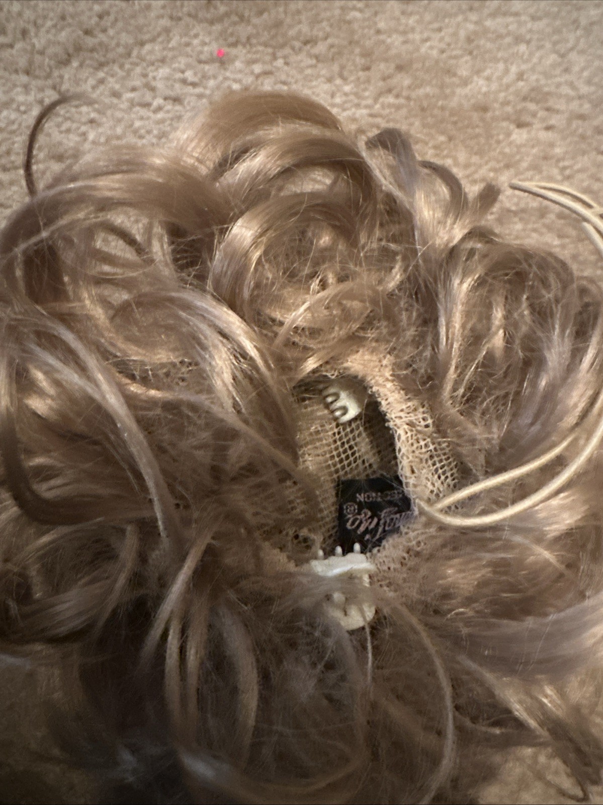 Hair Accesories by Wig America Mona Lisa Light brown, dance cheer