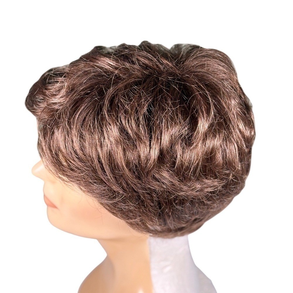 Estetica Petite Kate Pure Stretch Cap Synthetic Wig Boy Cut Brown R10/14 NWT