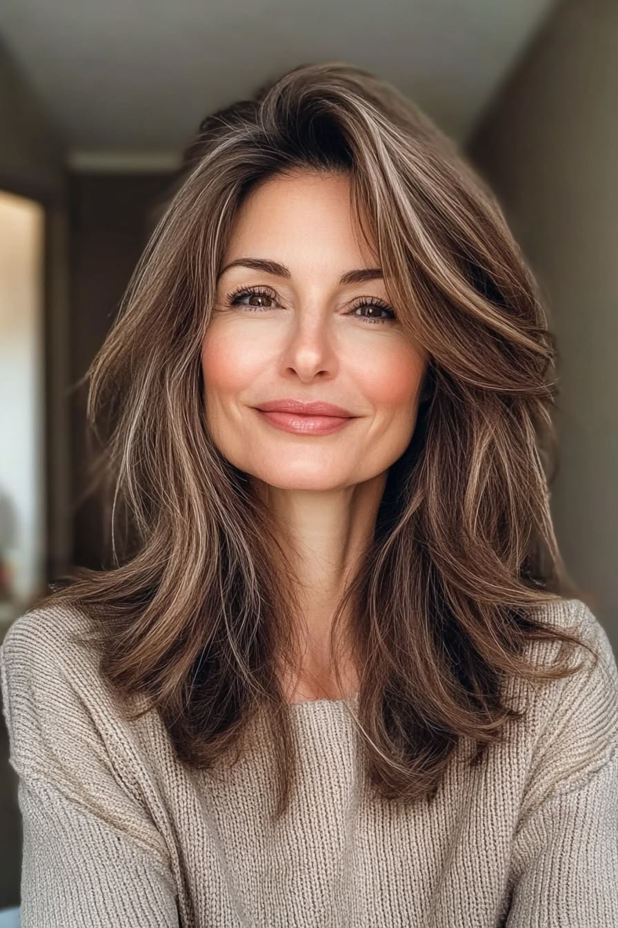 14 inch Dark Brown with Blonde Highlight Balayage Human Hair Lace Front Wigs