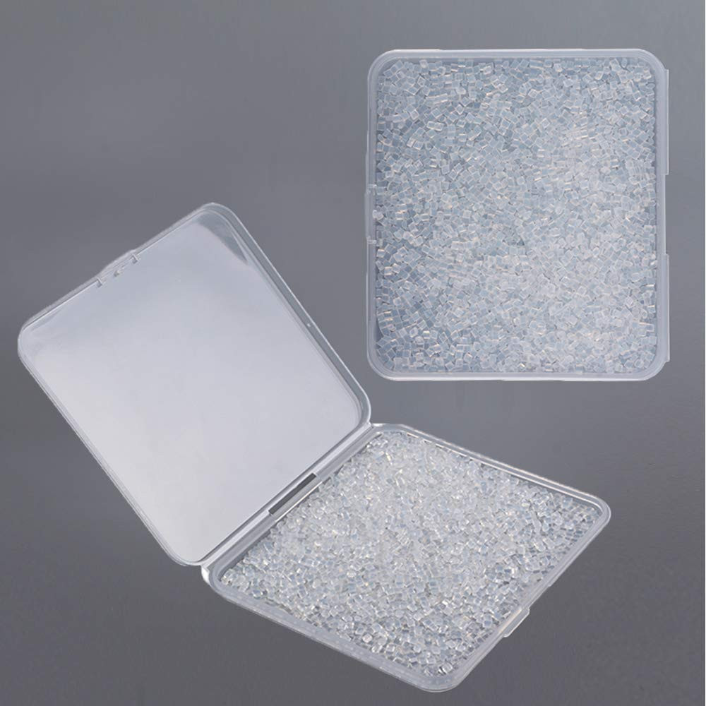 4600Pcs Italian Keratin Glue Granule Pellets Transparent Keration Glue Granule B