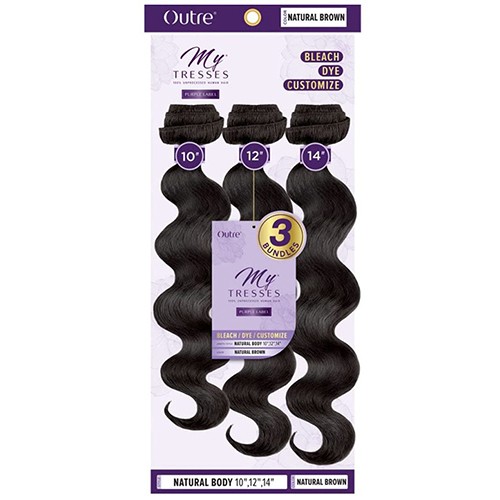 Mytresses Purple Label 100% Human hair Natural Body