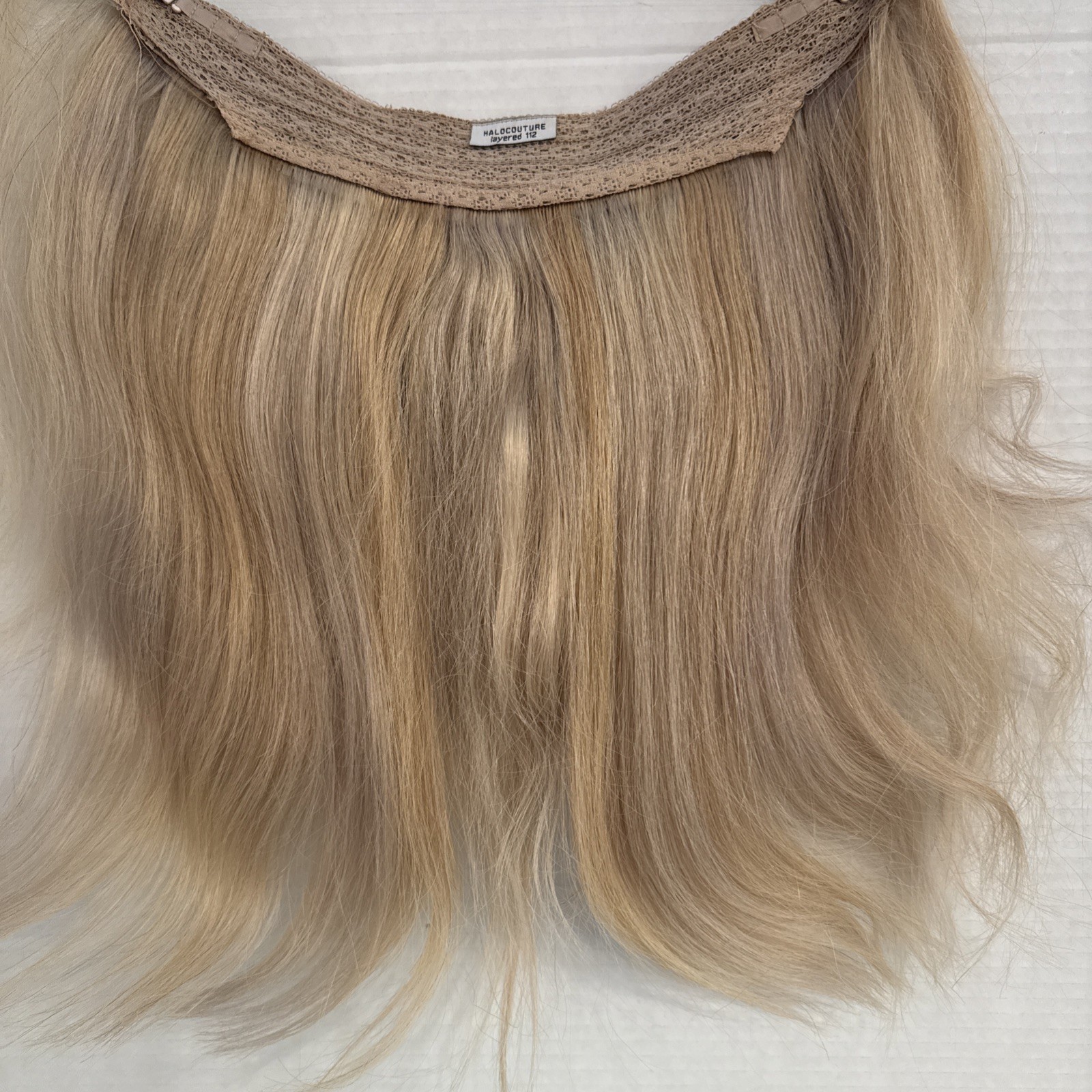 Halo Couture 14 Inch Layered Halo Extension Remy Human Hair Color 112