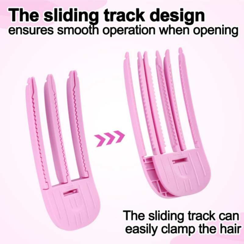 Hair Root Lifter Clips Comb for Fluffy, No-Crease Hair Root Volumizing Clips