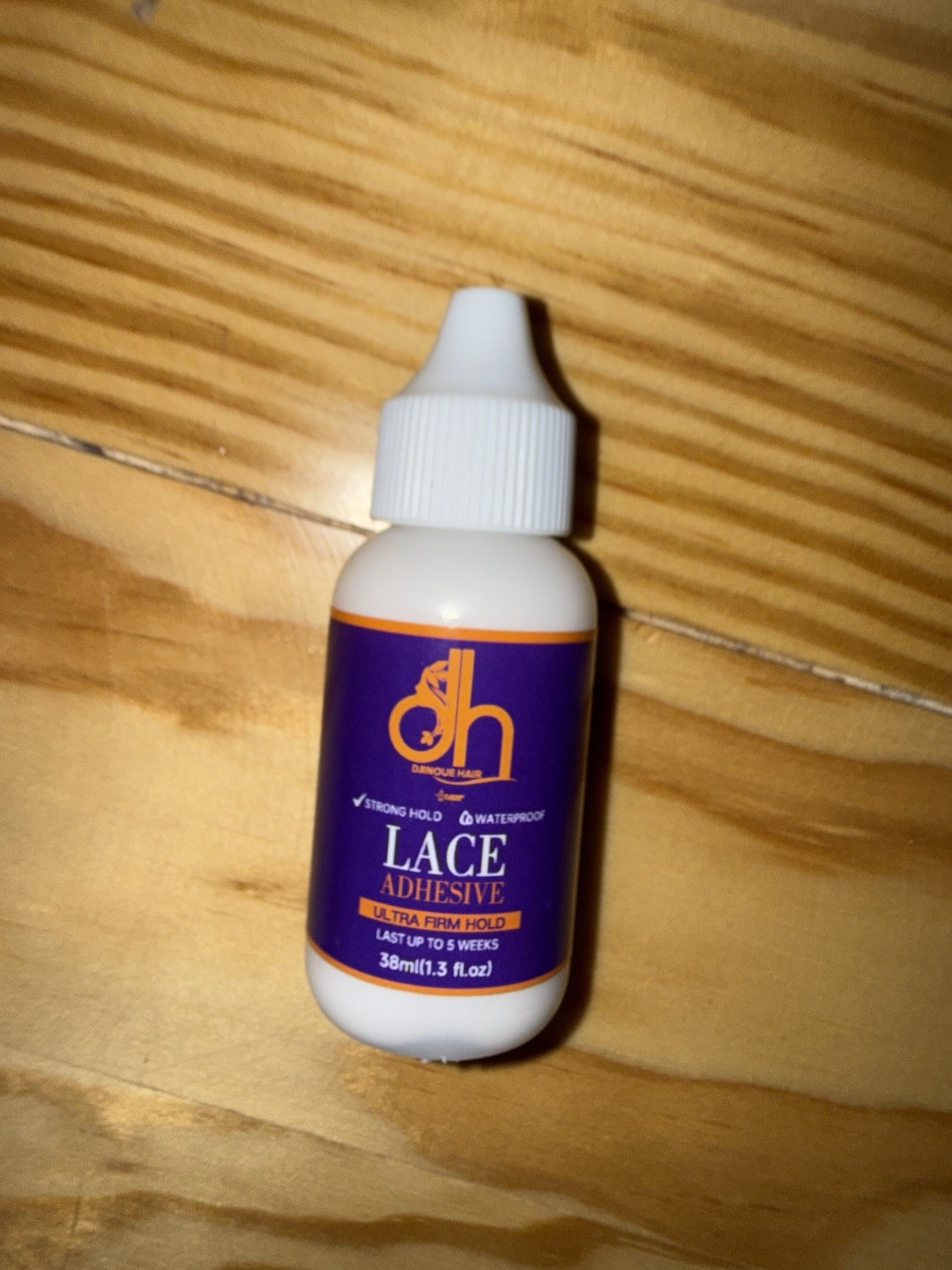 dh Lace Wig Adhesive Strong Hold Waterproof Unisex 38ml (1.3 fl oz)