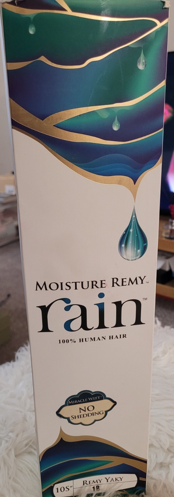 Moisture Remy Rain Yaky 100% Human Hair Extensions 10S”