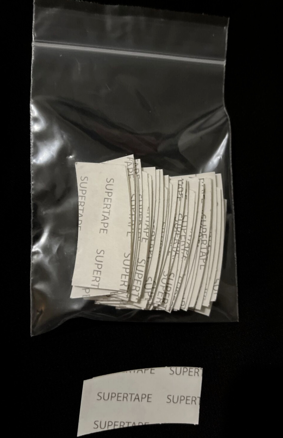 SUPERTAPE MINI ” C ” CONTOUR HAIRPIECE TAPE ( 36 STRIPS ) ~ LACE FRONT WIGS.