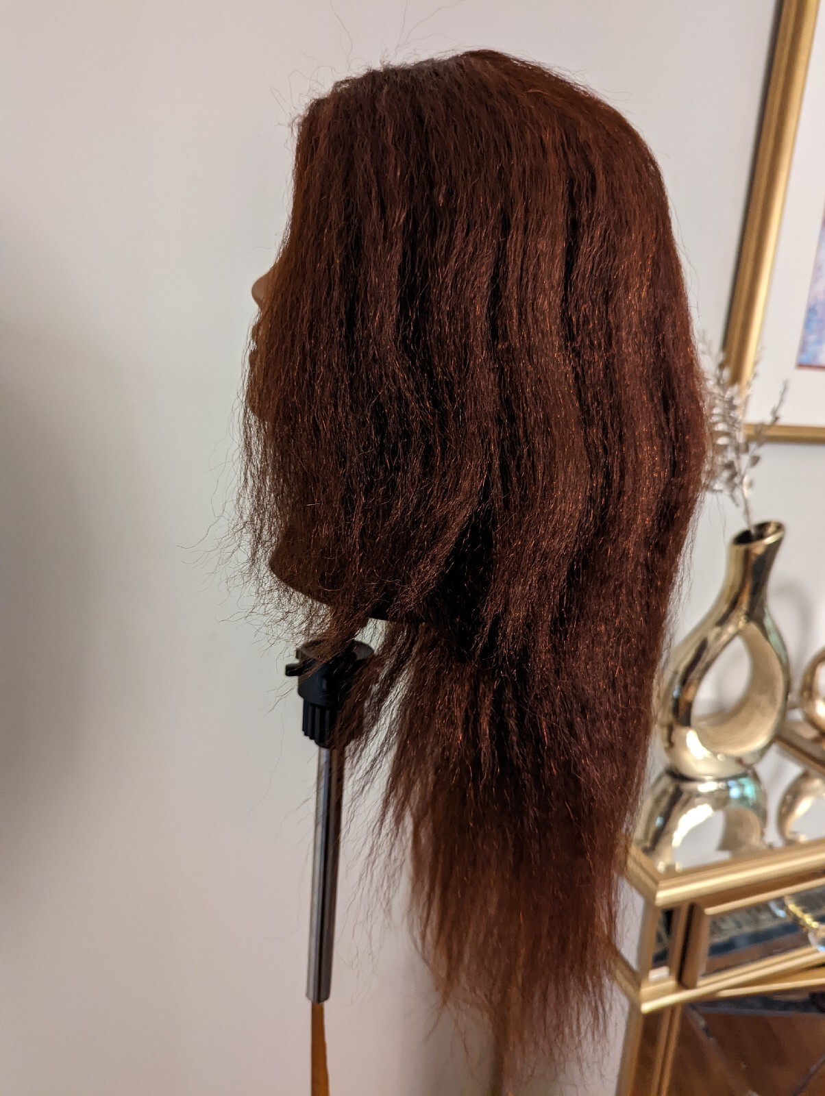 High Quality regular Top 22 to 24″ straight 100% Virgin Human Hair Lace Wig