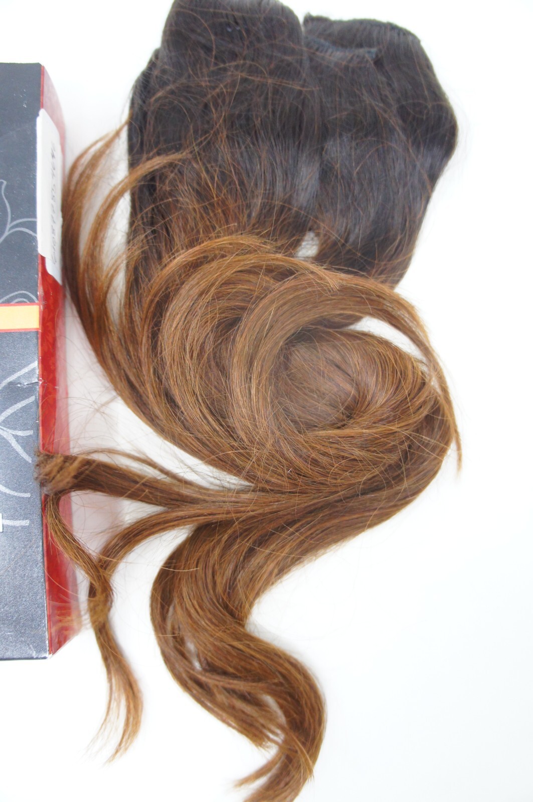 Vario Human Hair Extensions, Clip in 16″ #1B/4