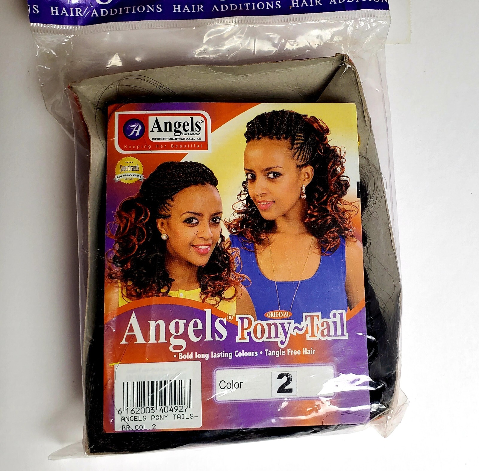 5 Packs of Angel/Darling Kenya PonyTail Hair Braid Extensions!