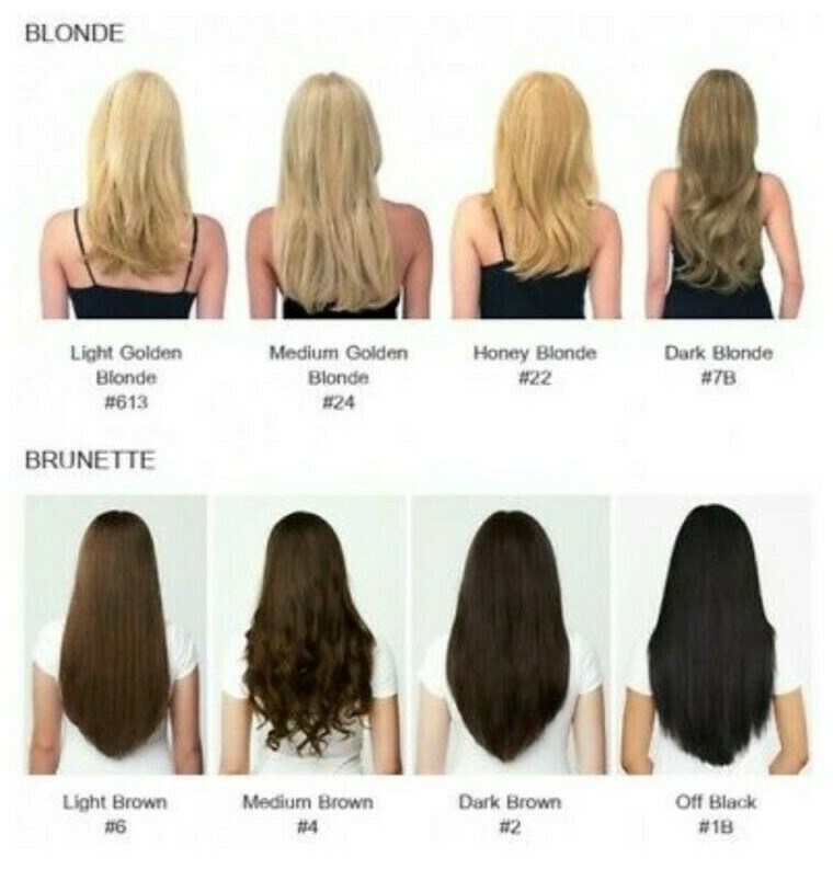 $79 Lord & Cliff Hidden Halo Flip In Hair Extension Synthetic 18in pick color