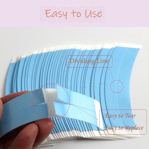 36 Pcs Lace Front Tape for Wigs, Waterproof Double Sided Strong Adhesive Wig…